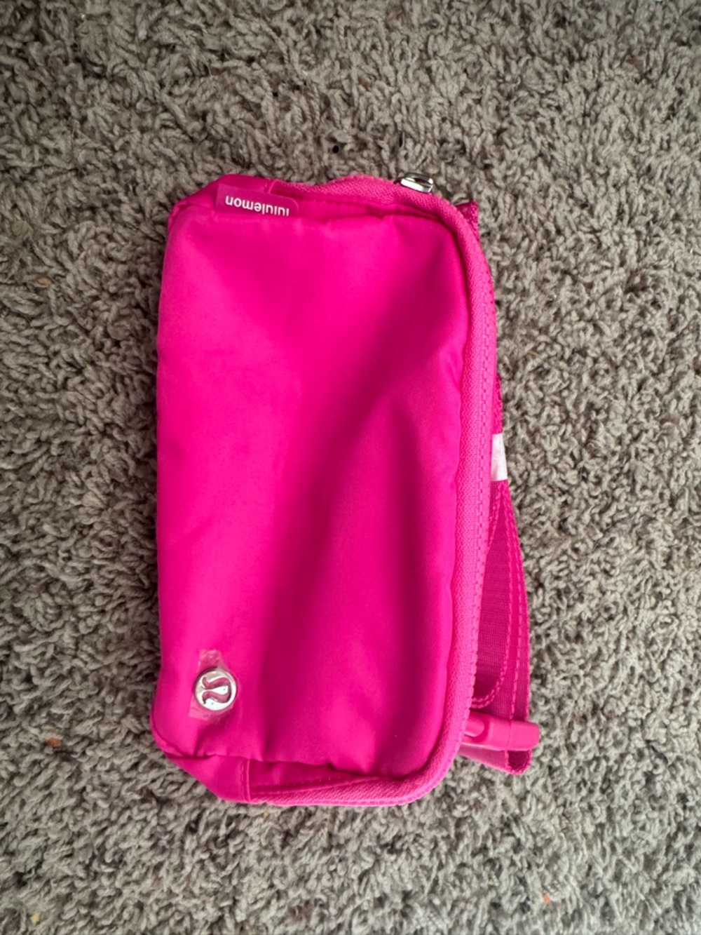 lululemon Hot Pink Belt Bag